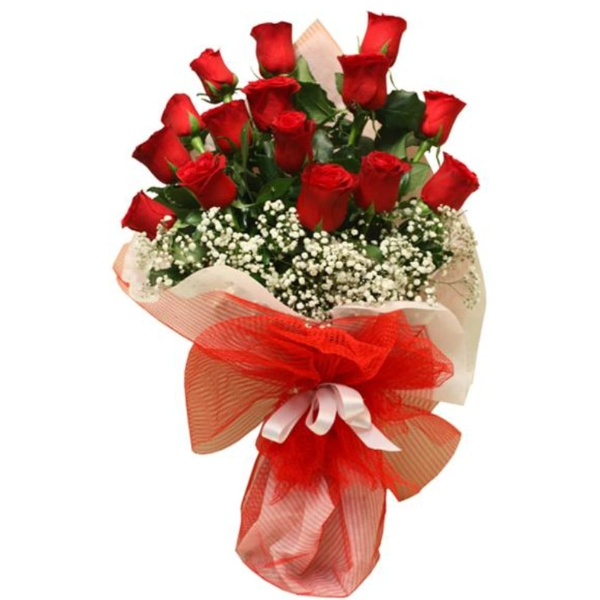  Kepeze çiçek 15 Lİ GÜL BUKETİ