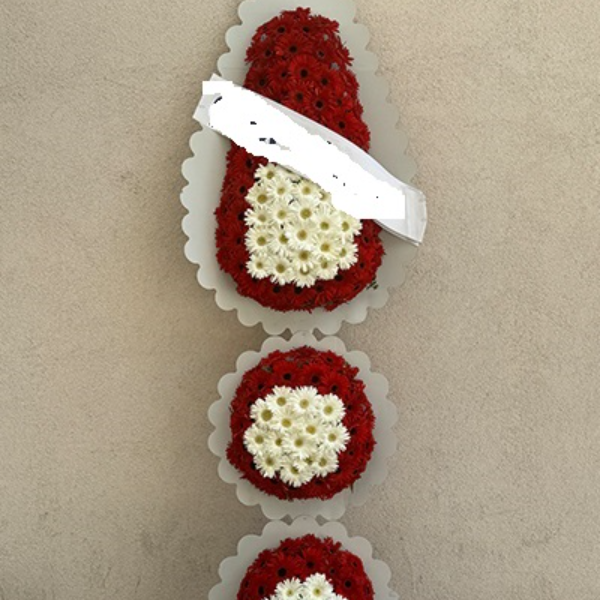 Antalya Çiçekçi ÇELENK 3 KATLI