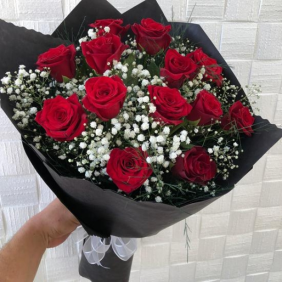  Kepeze çiçek 13 lü GÜL BUKETİ