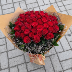 Antalya Çiçek 71 li gül buketi